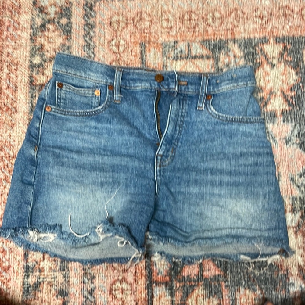 Madewell high rise shorts
